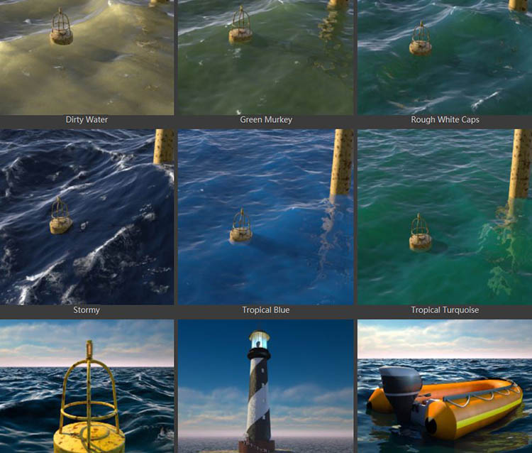 C4D海洋预设 Infinite Ocean v1.5.4 for Cinema 4D (WIN/MAC)-图片2