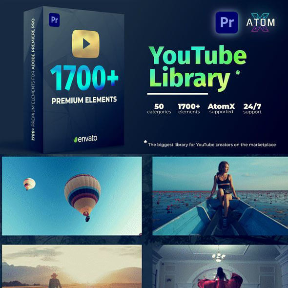 PR脚本-1700文字标题排版字幕动画无缝视频转场预设 破解版-图片1