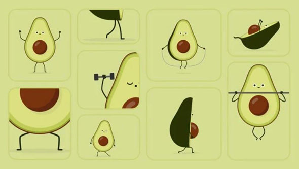 卡通角色动作绑定AE教程+英文字幕