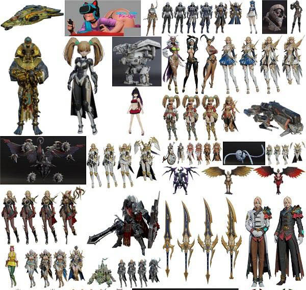 257种Blender游戏3D模型合集2021年8月-图片1