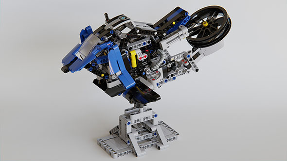 Blender乐高积木砖块零件模型插件 Blender Advanced Lego