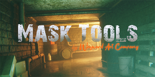 Blender材质纹理混合遮罩工具插件 Mask Tools V2.0 + 使用教程