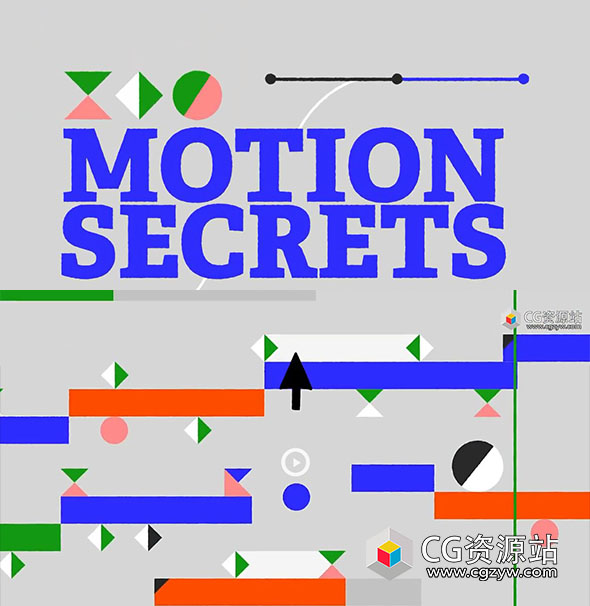 MG动画设计创意图形变化AE教程 Motion Secrets 中英文字幕