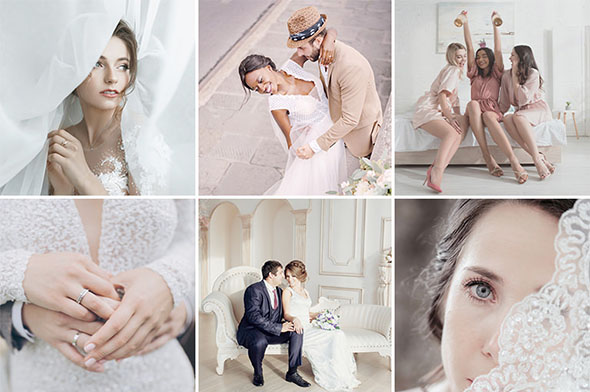 5组婚礼视频照片LUT调色预设