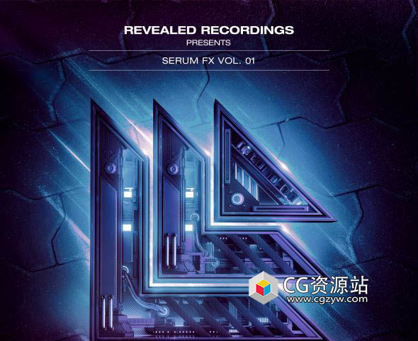 冲击升调尖锐噪音电音音效素材 Revealed Serum FX Vol. 1