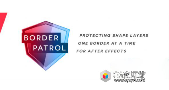 图层自定义缩放AE脚本 BorderPatrol v1.0.3 + 使用教程