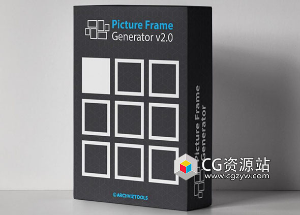 3ds Max相框模型生成器 Picture Frame Generator v2.0