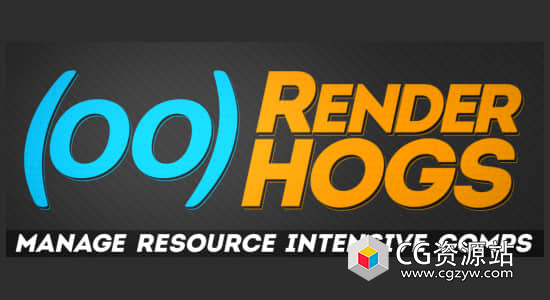 无用图层效果隐藏渲染AE脚本 RenderHogs V1.11+使用教程