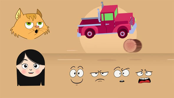 Joysticks n Sliders脚本卡通角色绑定MG动画AE教程 +中英文字幕