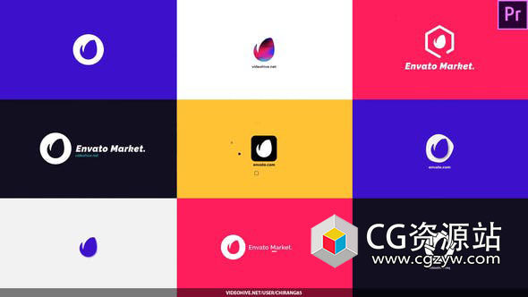 PR预设-38组标题排版场景logo动画 Minimal and Opener Logo Pack