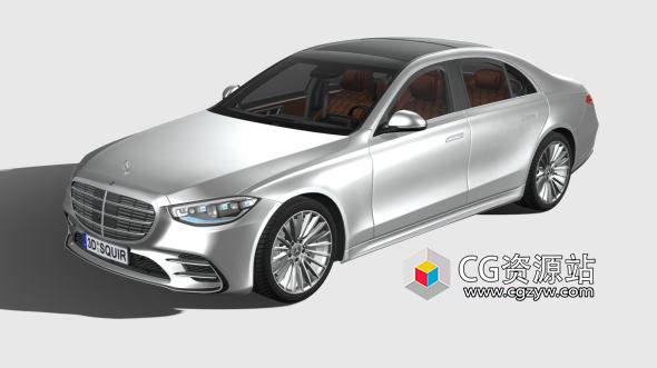 36组奔驰汽车系列3D模型 2019-2022 (FBX)