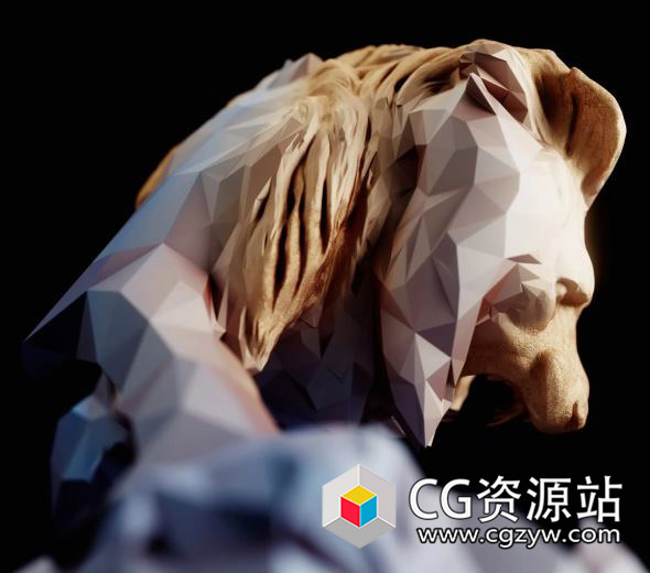 C4D低多边形风格减面插件 Reducer v1.1.0 For Cinema 4D R20-R25