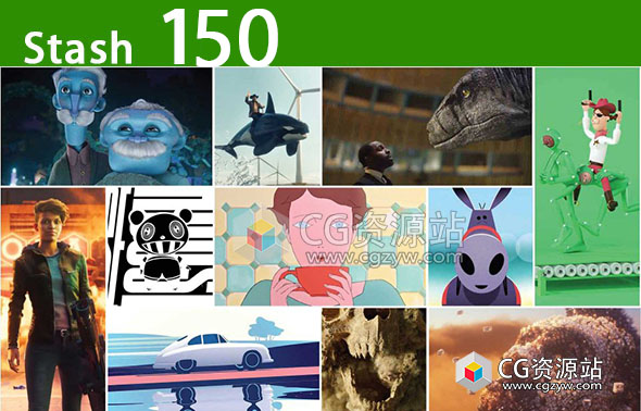 2021年 Stash 150期CG创意电视栏目包装参考广告视频动画短片合集