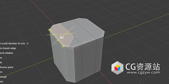 Ngon面切割建模工具Blender插件 Face Cutter v1.11