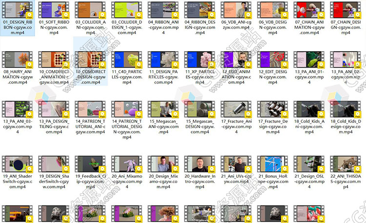 Patreon出品C4D Redshift渲染器3D设计案例系列教程-图片3