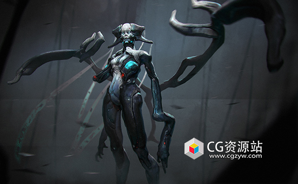 ZBrush概念异形生物艺术设计雕刻视频教程