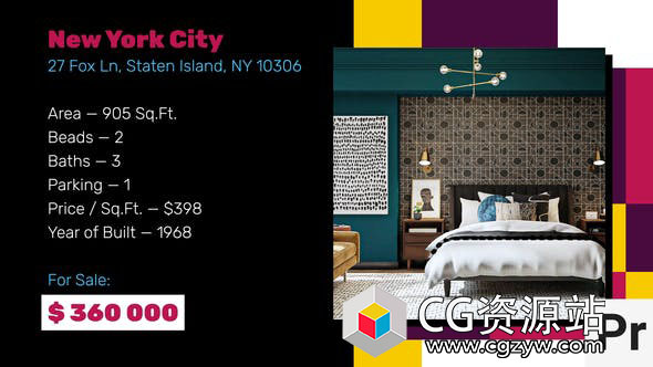 PR模板-酒店房地产宣传片头 Real Estate Promo