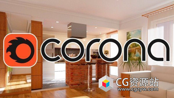 C4D实时交互渲染器破解版 Corona Renderer 8 Hotfix 1 for Cinema 4D R14-R26+材质库 Win