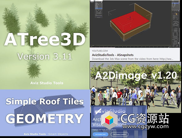 AvizStudio系列3ds Max插件合集