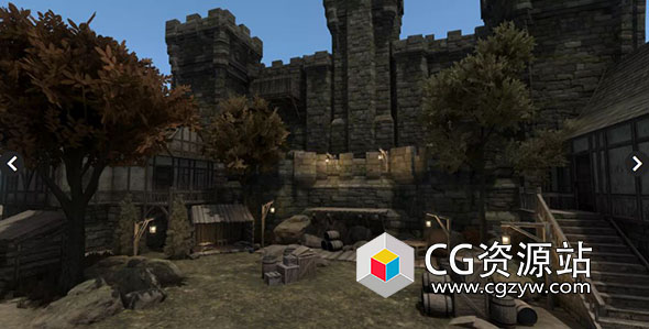 Unity中世纪城堡城镇超级包 Medieval Mega Pack v1.5