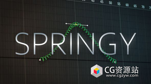 C4D弹性动画模拟插件 Orestiskon Springy+使用教程