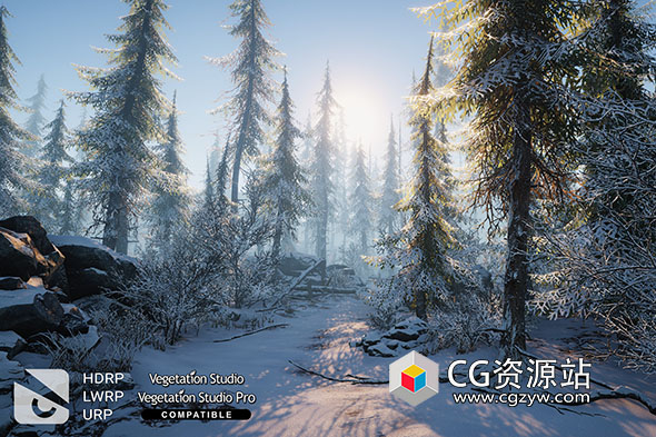 Unity冬季环境自然包 Winter Environment – Nature Pack v2.0