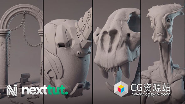 ZBrush 2022全面基础入门教程+中英文字幕