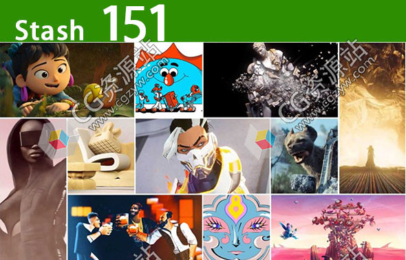 2022年 Stash 151期CG创意电视栏目包装参考广告视频动画短片合集