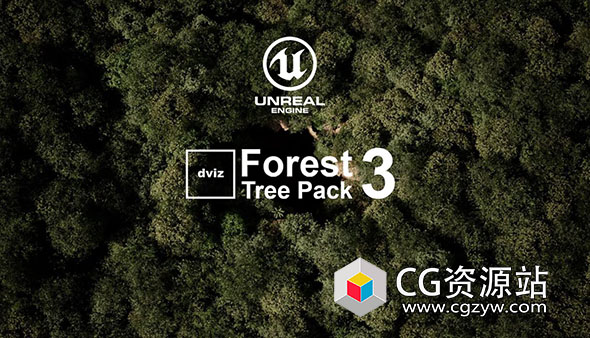 Unreal Engine-185组树木森林植物场景包 Tree and Forest Pack 03