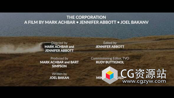 FCPX插件-28组4K大气电影演员表片头片尾字幕设计动画