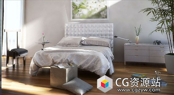 36个高精度床3D模型 Archmodels Vol.123 (3DS MAX格式)