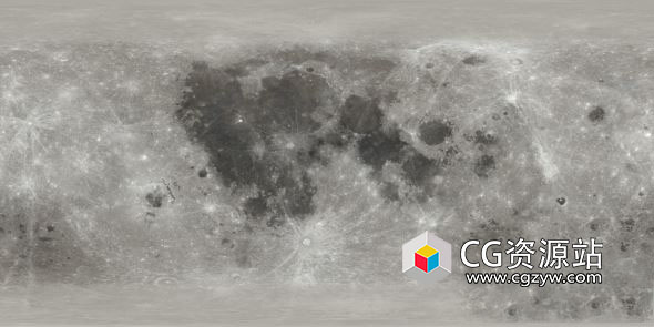 两张高清月亮贴图纹理素材4K 27K