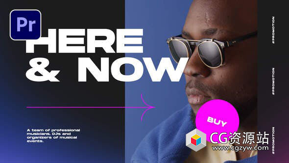 PR模板-时尚节日音乐活动宣传片头 Tasty – Event Promo