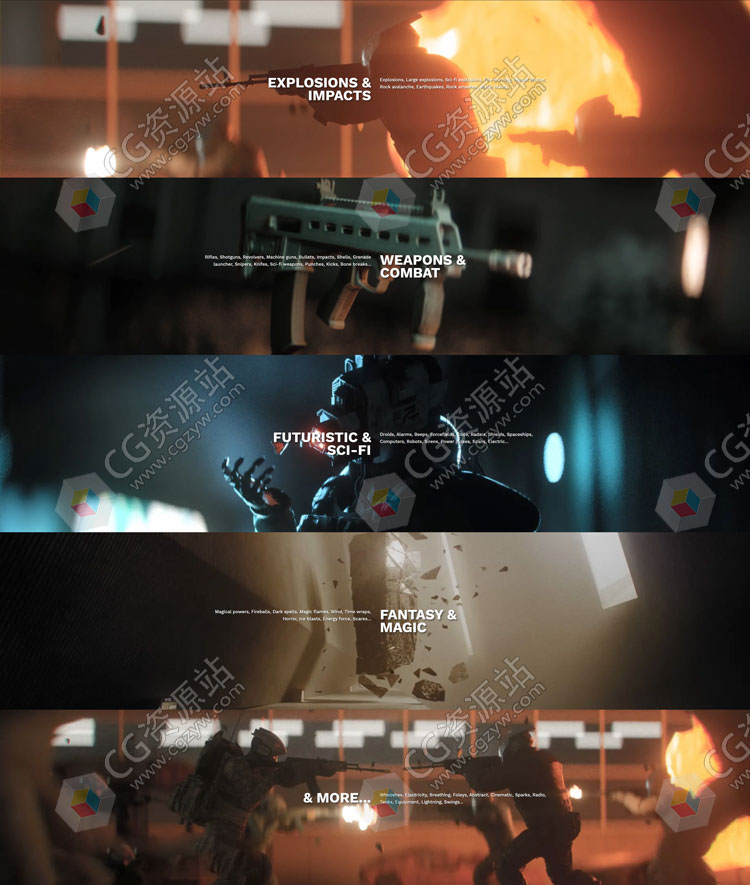 740组科幻武器打斗爆炸魔法冲击无损音效-图片3