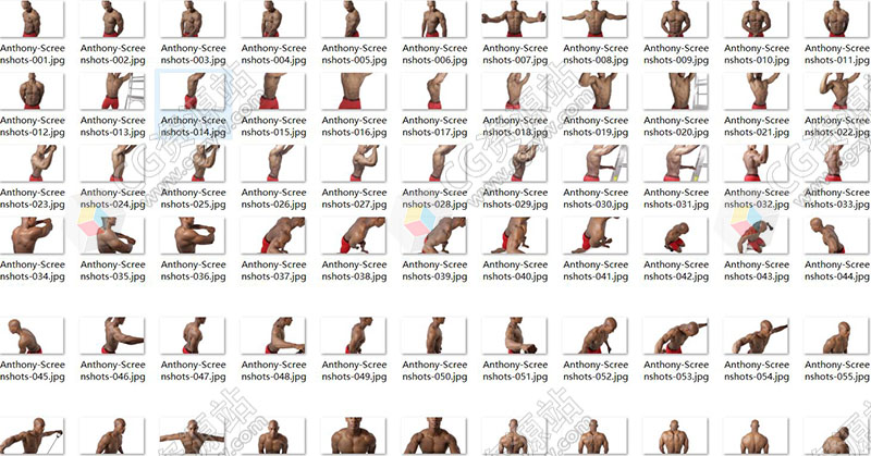 370张男性动作姿势造型高清参考图片+6个视频-图片2