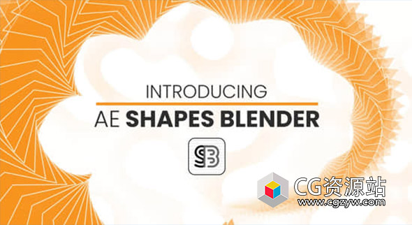 形状图形混合动画制作工具AE脚本 Shapes Blender v1.2.1 + 使用教程