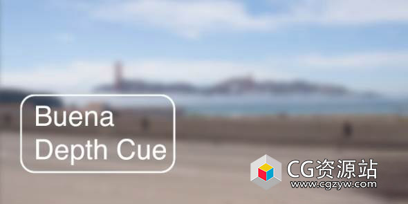 AE镜头真实景深插件 Buena Depth Cue v2.5.8 Win/Mac