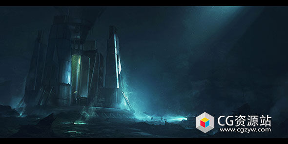 PS/C4D制作科幻概念艺术静帧场景视频教程