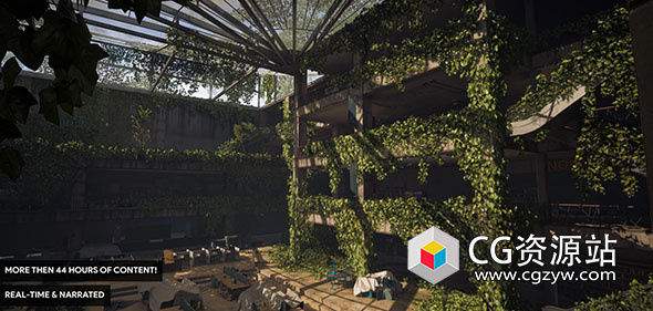 UE5制作游戏室内场景大师级视频教程+中英文字幕