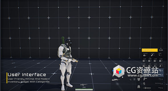 Unreal Engine(UE4)射击游戏模板库存和武器 USK: Inventory And Weapon