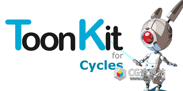 Blender二维卡通线描渲染插件 Toonkit For Cycles v1.7