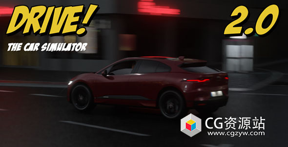 C4D汽车真实绑定驱动模拟插件 Drive! V2.06.0 for Cinema 4D R20-R25