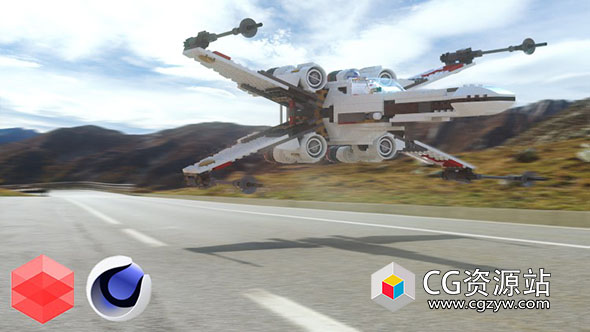 C4D Redshift渲染器全面基础入门教程+中英文字幕