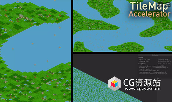 Unity平铺地图加速器 Tile Map Accelerator 1.4