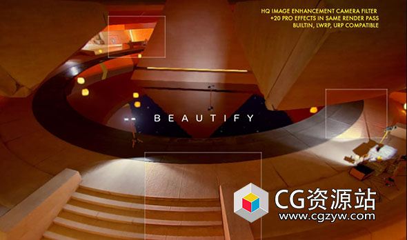 Unity高级全屏图像后期处理插件 Beautify 2 – Advanced Post Processing 14.0.0