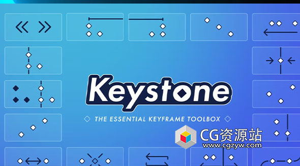 AE脚本-关键帧复制粘贴对齐镜像伸缩控制 Keystone V3.0.3 + 使用教程