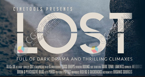 黑暗孤独恐惧悬疑电影短片背景气氛渲染预告片音效