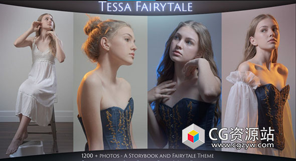 1220张童话公主艺术姿势造型高清参考图片-图片1