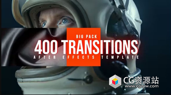 AE模板-400种多彩图形遮罩过渡动画转场预设 Transitions Pack