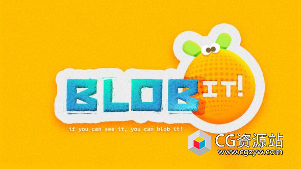图形晃动弹跳变形特效AE脚本 Blob it V1.0 + 使用教程